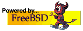 Powered by FreeBSD